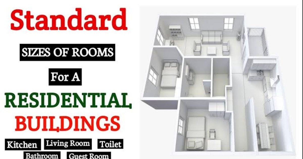 استوګنیزه ودانیو کې د کوټو سټنډرډ سایز او د هغو موقیعت