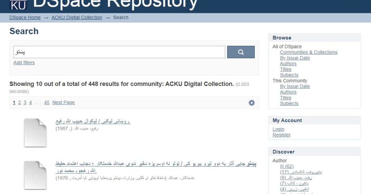 نشریه ها، مجله ها و کتاب های پشتو