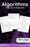 Algorithms Notes for Professionals book cover image