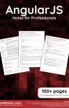 AngularJS Notes for Professionals book cover image
