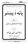 Para Da Pukhtoپانٍہ د پختو (نظمونہ دَ ماشومانو دَ پارہ) cover image
